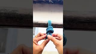 A simple knot, but very useful. #Knots #tipsandtricks #rope #creative