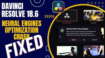 Davinci Resolve 18.6 Neural Engines Optimization Crash FIXED | Retro Style Tutorial