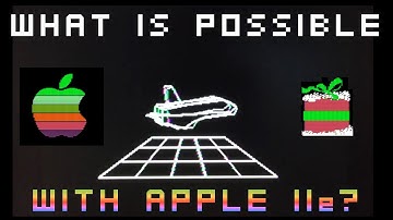 What can Apple IIe 8 Bit Graphics and Sound?