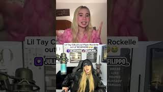 Lil Tay Calls Out Piper Rockelle Out Of Nowhere🤯 #clips #shorts #reaction
