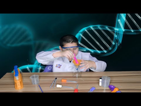Kids Science Experiment Kit With Scientist Lab Coat Youtube - tbs lab coat roblox
