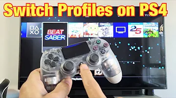 PS4: How to Switch User Profiles