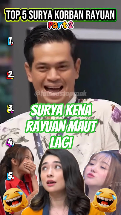 Top 5 Surya Jadi Korban Rayuan Part2 Kocak! #shortsvideo #shortsviral #toptrending #lucu #fypシ゚viral