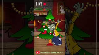 Merry Christmas - PLANTS VS ZOMBIES ANIMATION MEME #shorts #meme