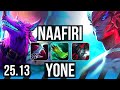 NAAFIRI vs YONE (MID) | NA Master | 25.13