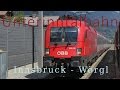 Führerstandsmitfahrt (Neue) Unterinntalbahn Innsbruck - Wörgl [HD] - Cab Ride - ÖBB 1116