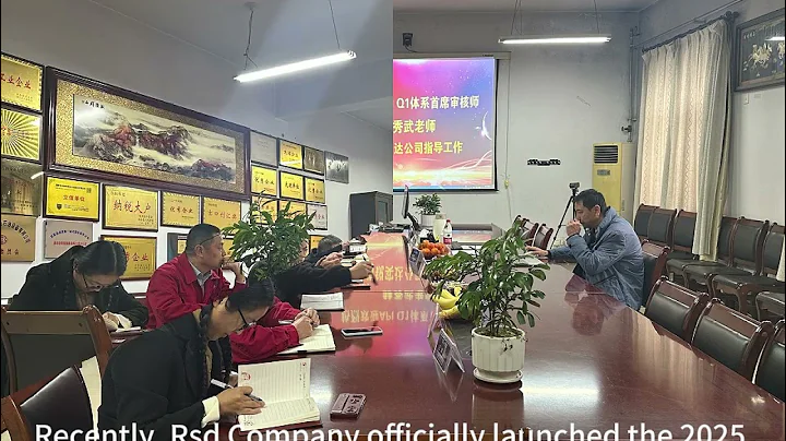 Rsd has initiated the Q1 API system audit for 2025