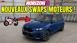 FORZA HORIZON 6 : LES NOUVEAUX SWAPS MOTEUR SONT INCROYABLES ! ( Y'A MÊME DES MOTEURS DE MOTOS !)