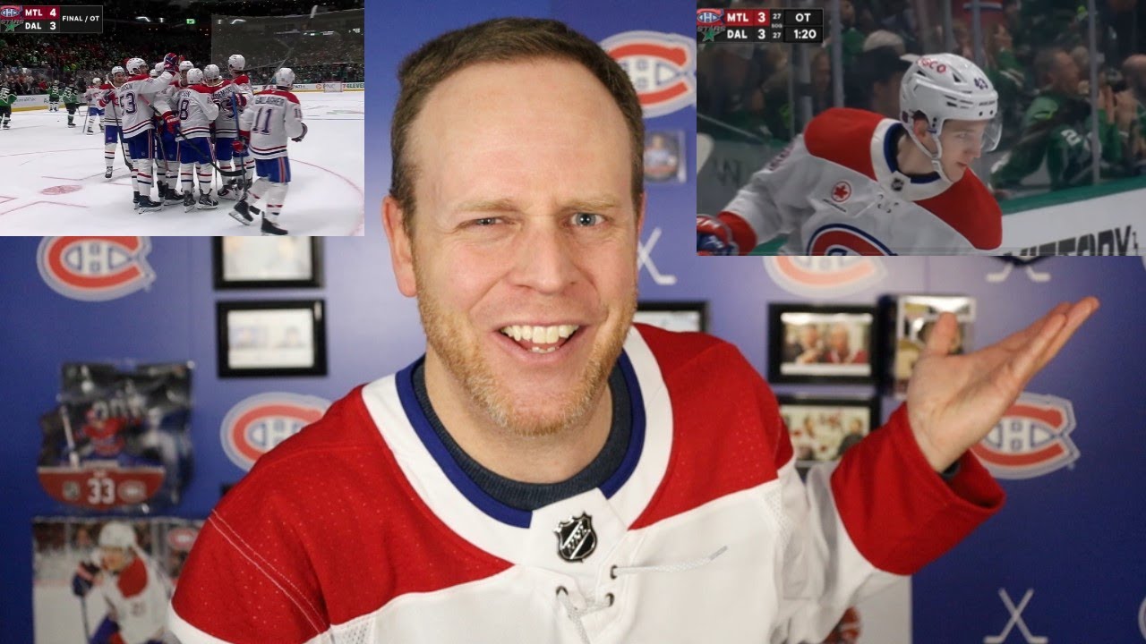 Хатсон блистает в овертайме, великолепная выездная серия «Монреаль Канадиенс» завершается на пози...