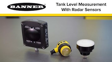 Tank Level Measurement With Banner Radar Sensors