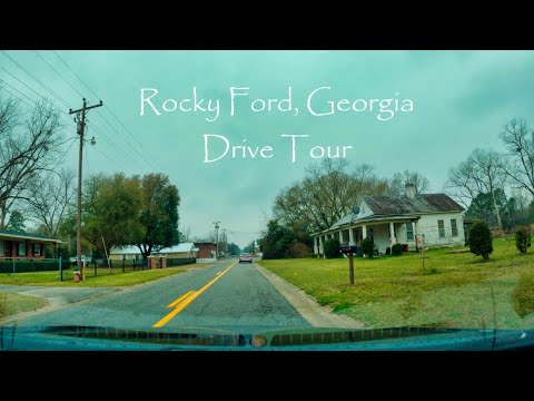 Rocky Ford, Georgia - Drive Tour | 4K USA