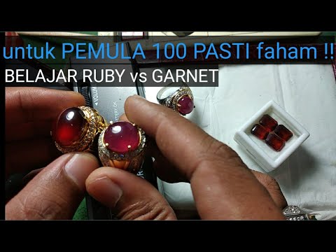 Video: Perbedaan Antara Ruby Dan Garnet