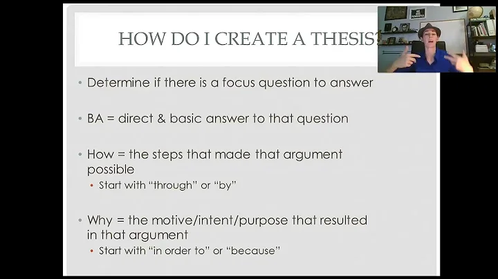 Thesis Development