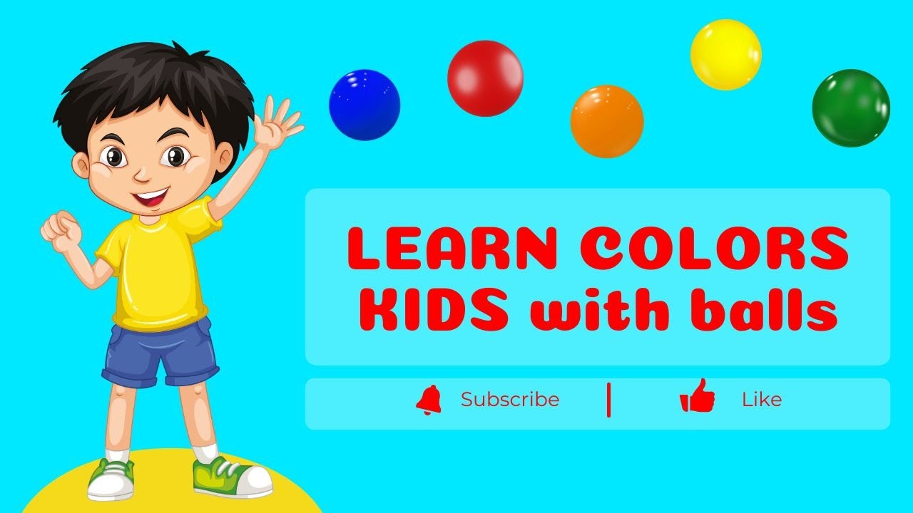 Red, blue, yellow Colors | Learn colors for kids | Nursery Rhymes ...