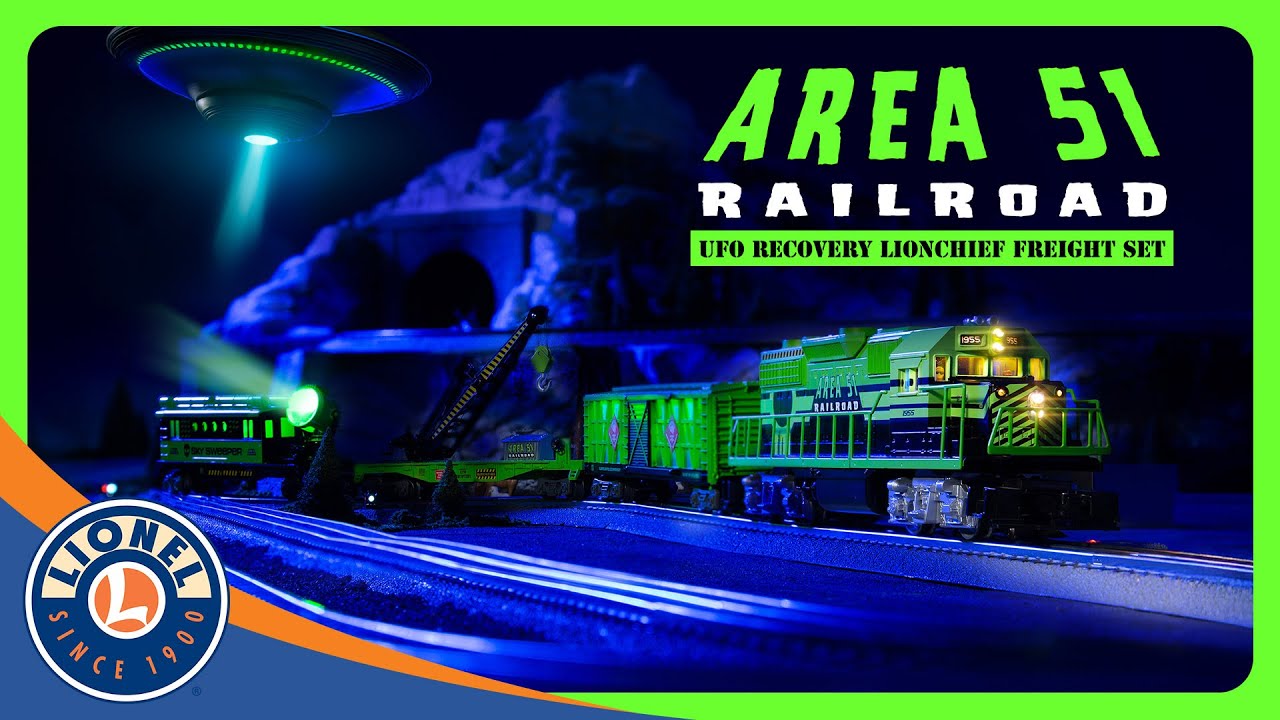 Area 51 UFO Recovery Freight Set - YouTube