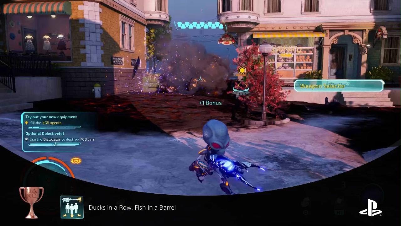 Ducks In A Row Fish Ina Barrel Trophy Achievement Destroy All