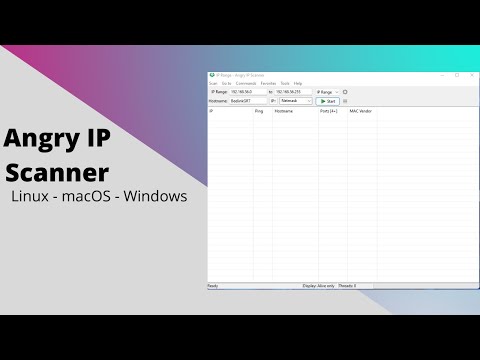 Angry IP Scanner for Network Scanning