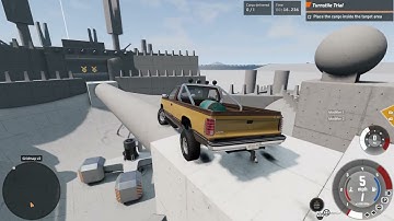 Turnstile Trial | 3 Stars (0:42:633) | BeamNG V0.37
