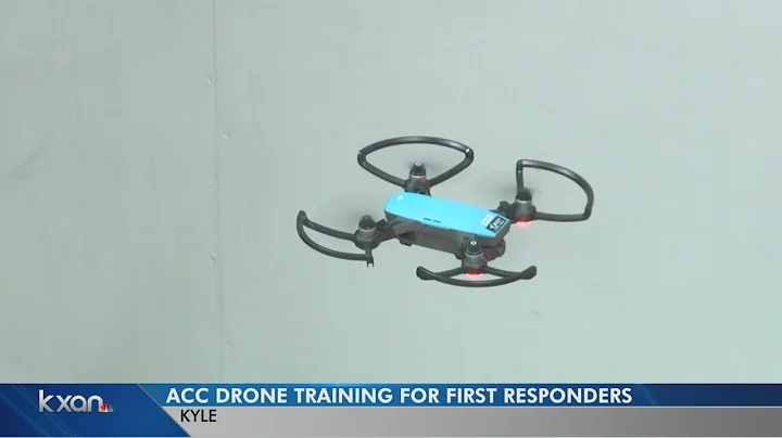 First responders train with drones