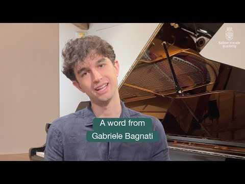 Say hello to one of our great ambassadors Gabriele Bagnati 🎵🇮🇹