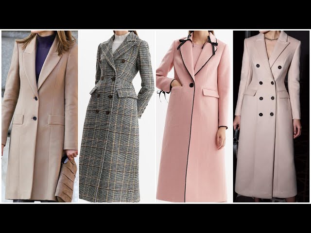 Fabulous collection of winter long coat/jackets trench coat A Line style  exclusive coat design ideas 