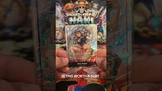 OP12 SR Alternate art #onepiecetcg #onepiece #cards #tcg