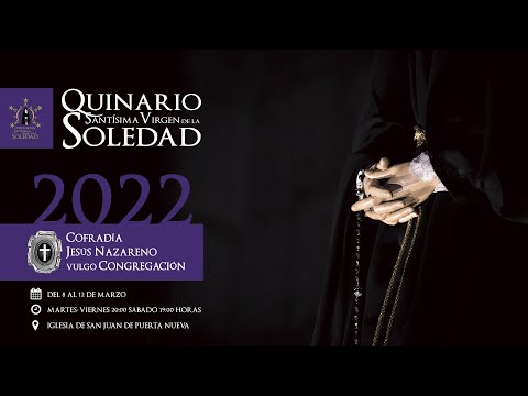 Sección de Damas de la Virgen de la Soledad