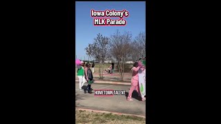 Iowa Colony shines at first MLK parade