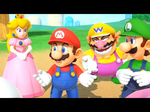 Super Mario Party - Full Game Walkthrough (4 Players)