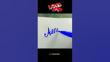 ANNABELLE name in cursive handwriting #calligraphy #cursive #art #names #learn #cursivewriting #shor