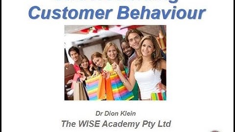 Understanding Consumer Behaviour