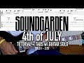4th Of July Soundgarden Guitar Lesson Tab 