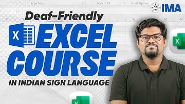 Master Excel Shortcuts in Indian Sign Language! 🤟 Professional Course | Inclusive Mentoring Academy