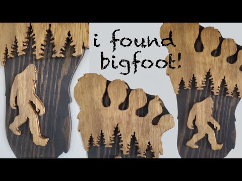 Bigfoot キャンバスアート(2) 作品 手書き Bigfoot キャンバスアート(2) 作品 手書き Bigfoot キャンバス