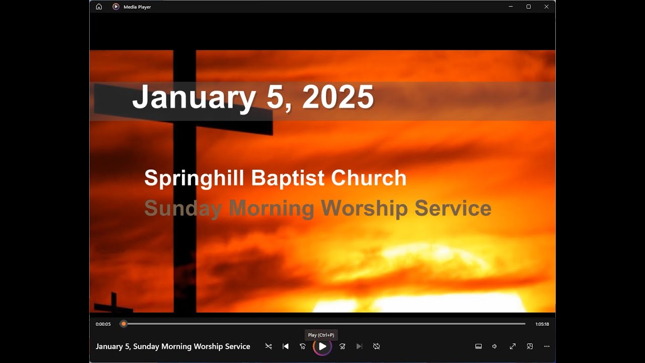 January 5, Sunday Morning Worship Service - YouTube