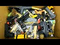 New Toy Bead Shooter Gold Color Guns, New Revolver Gold Toy Guns, Box Loaded Toy Guns