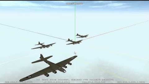 Me 163 B Komet game project - 3D Rad (B-17 bomber test)