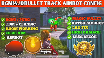 BGMI 4.0☀️MAGIC BULLET TRACKING AUTO HEADSHOT CONFIG FILE | HIGH DAMAGE AIMBOT CONFIG BGMI 4.0