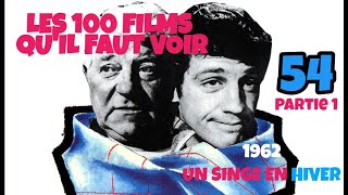 LES 100 FILMS QU'IL FAUT VOIR Episode 54 Partie 1 "Un Singe en Hiver" Jean Gabin, derrière le Singe