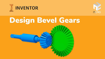 Thiết kế bộ truyền bánh răng côn | Inventor