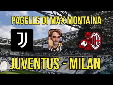 JUVENTUS   MILAN   PAGELLE DI MAX MONTAINA