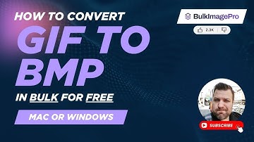 How to Convert GIF to BMP in Bulk for FREE (Windows or Mac)
