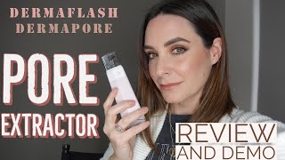 Dermaflash | Dermapore | Pore Extractor | Sonic Blackhead Removing Device | Review | Demo