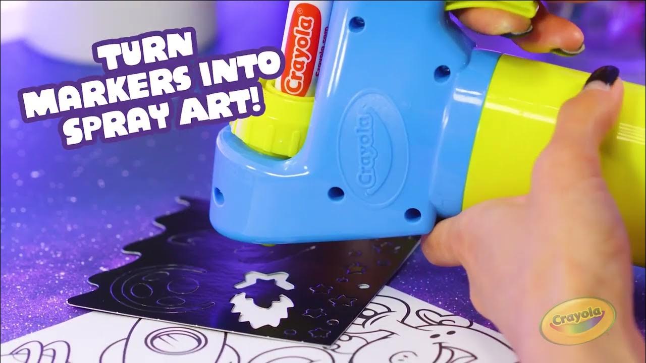 Mini Marker Sprayer, Marker Airbrush Kit, Crayola.com