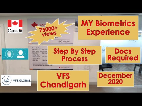 My Biometric Appointment Experience | VFS Chandigarh | Canada | IRCC | December 2020