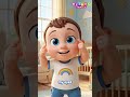 Learn Body Parts with Meeko 🧠👃👀👂 #shorts #nurseryrhymes #kidssong #meekosfamily