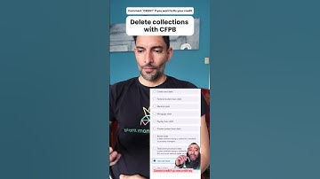 Delete collections with CFPB!