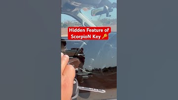 Scorpio N Key #scorpion #scorpiolover #scorpionaccessories #automobile #scorpio #viralvideo