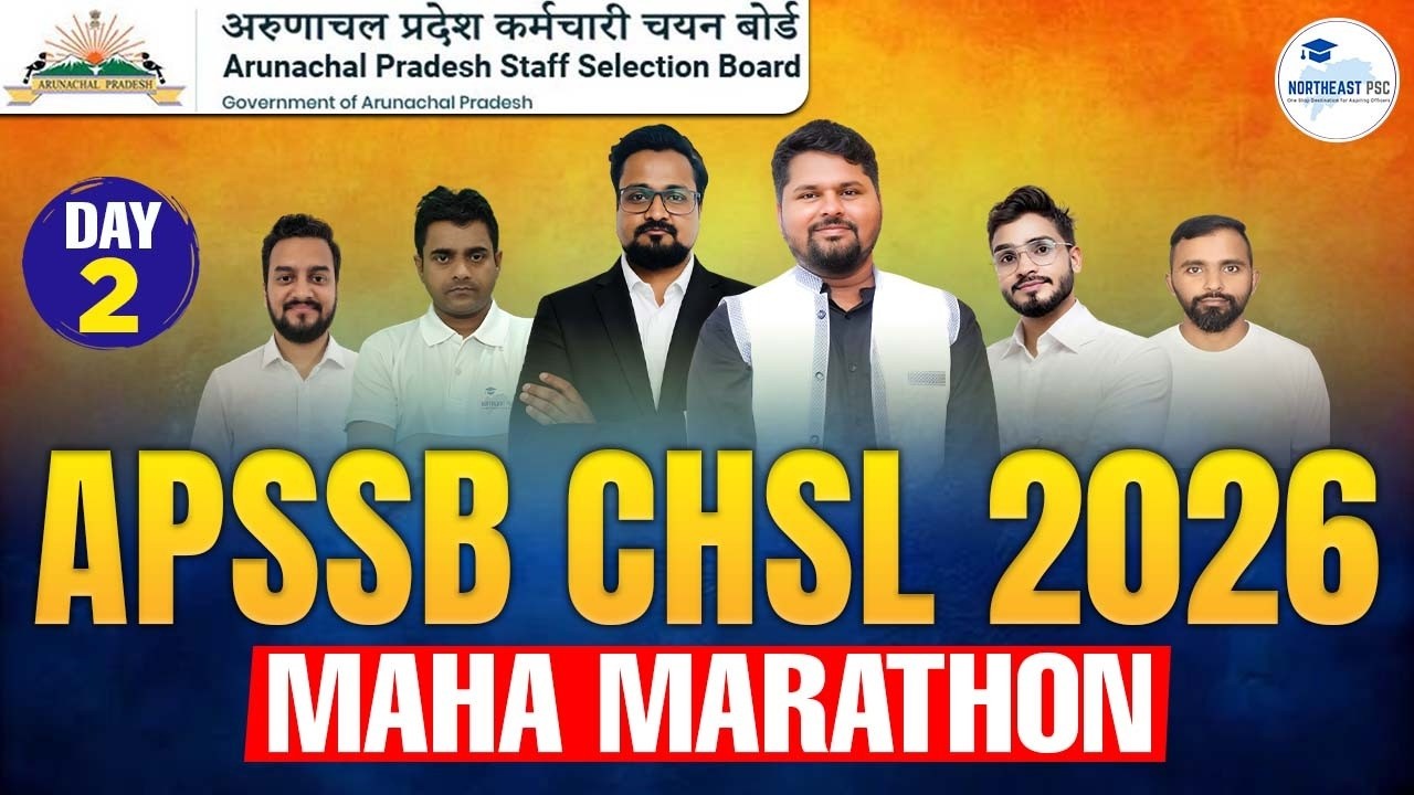 APSSB CHSL 2026 Practice Day 2 I Maha Marathon #apssbpreparation #apssbexam
