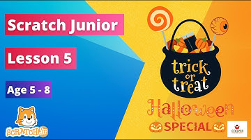 Scratch Junior Lesson 5: Trick or Treat Game (Halloween Special)